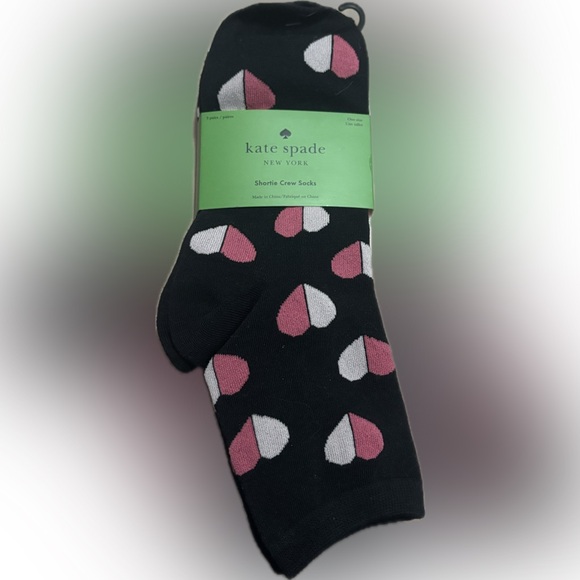 kate spade Accessories - Kate Spade Shortie Crew Socks BN
